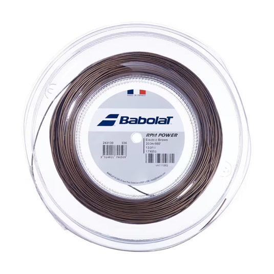 Babolat RPM Power Tennis String (Electric Brown)