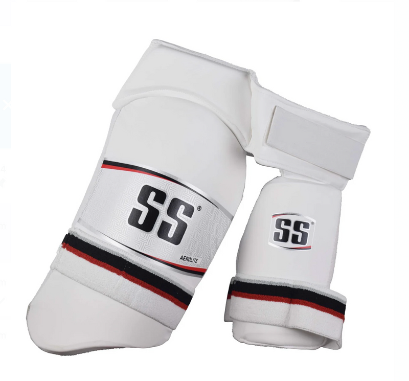 Load image into Gallery viewer, SS Aerolite 2 IN 1 Cricket Batting Thigh Guard
