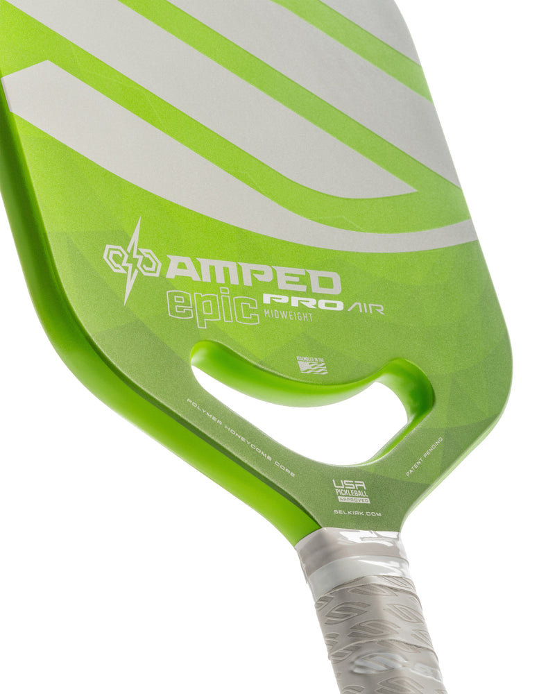 Load image into Gallery viewer, Selkirk Amped Pro Air-Epic Pickleball paddle Side view
