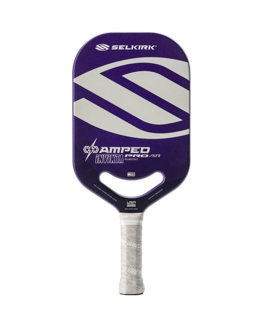 Silkirk Amped Pro Air-Invikta Pickleball Paddle blue front img