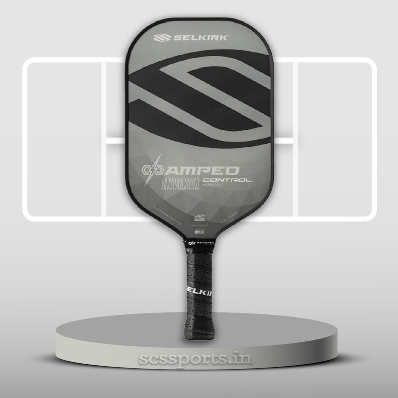 Load image into Gallery viewer, Selkirk Amped Control-Invikta Pickleball Paddle Black
