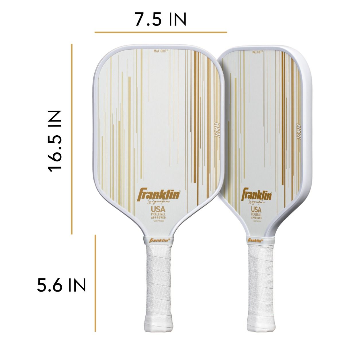 Franklin Signature Series Fiberglass Pickleball Paddle with MaxGrit