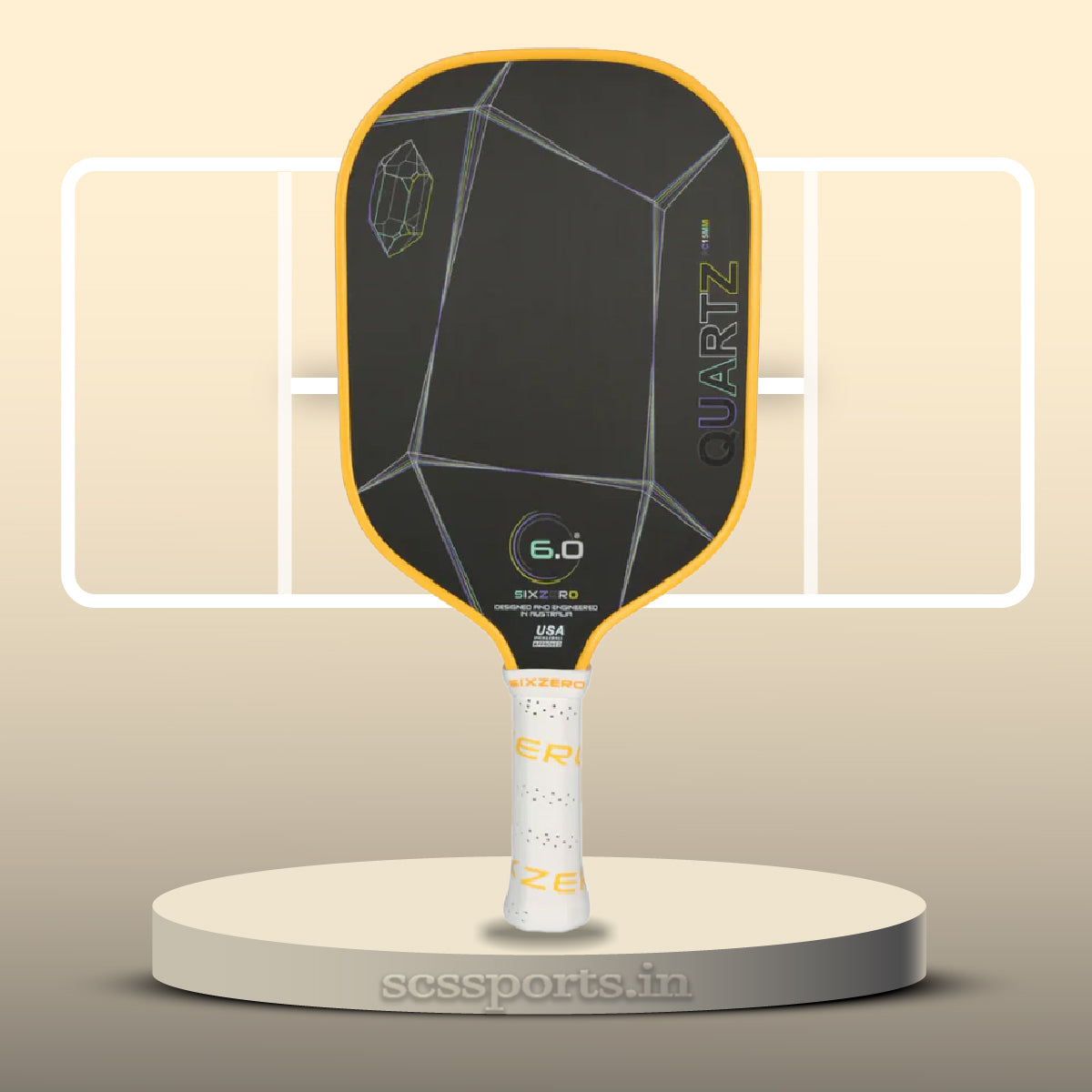 Sixzero Quartz 15 MM Pickleball Paddle