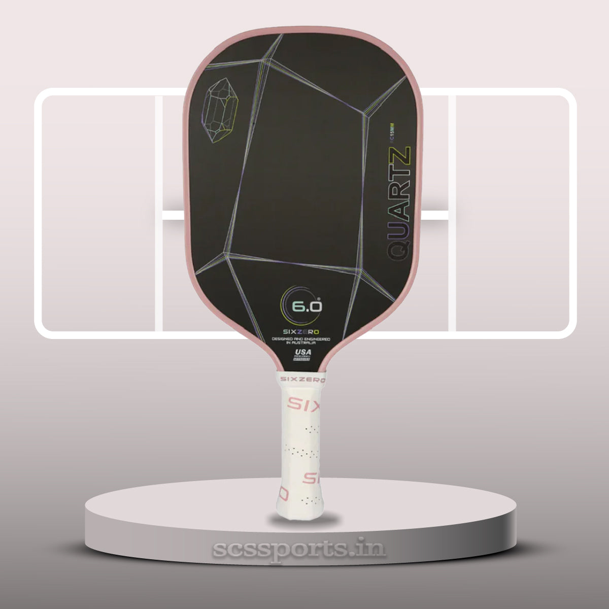 Sixzero Quartz 15 MM Pickleball Paddle