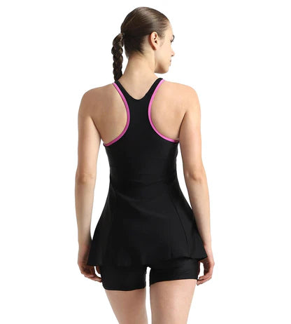 speedo End Racerback Swimdress Boyleg Swimming Costume(Female)