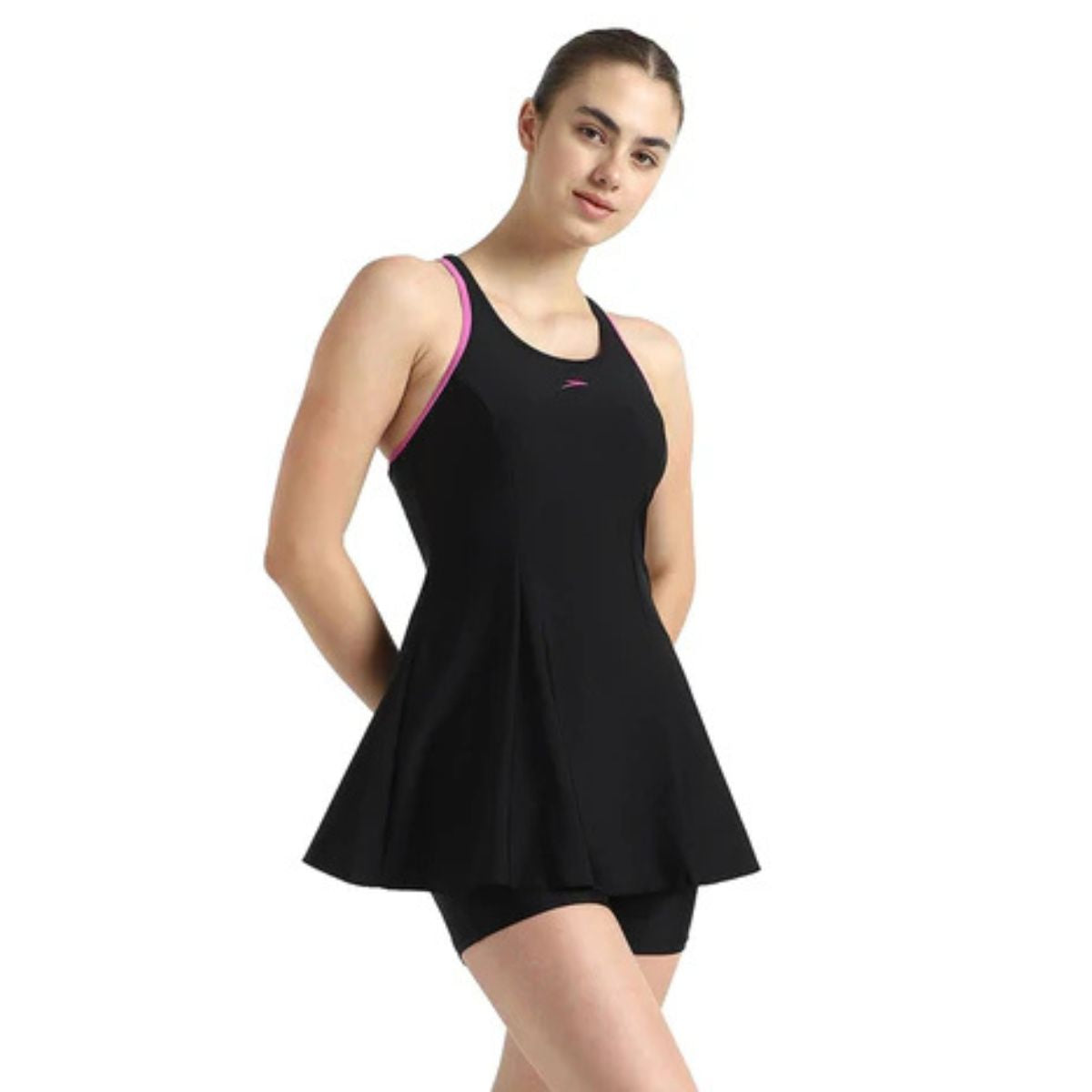 speedo End Racerback Swimdress Boyleg Swimming Costume(Female)