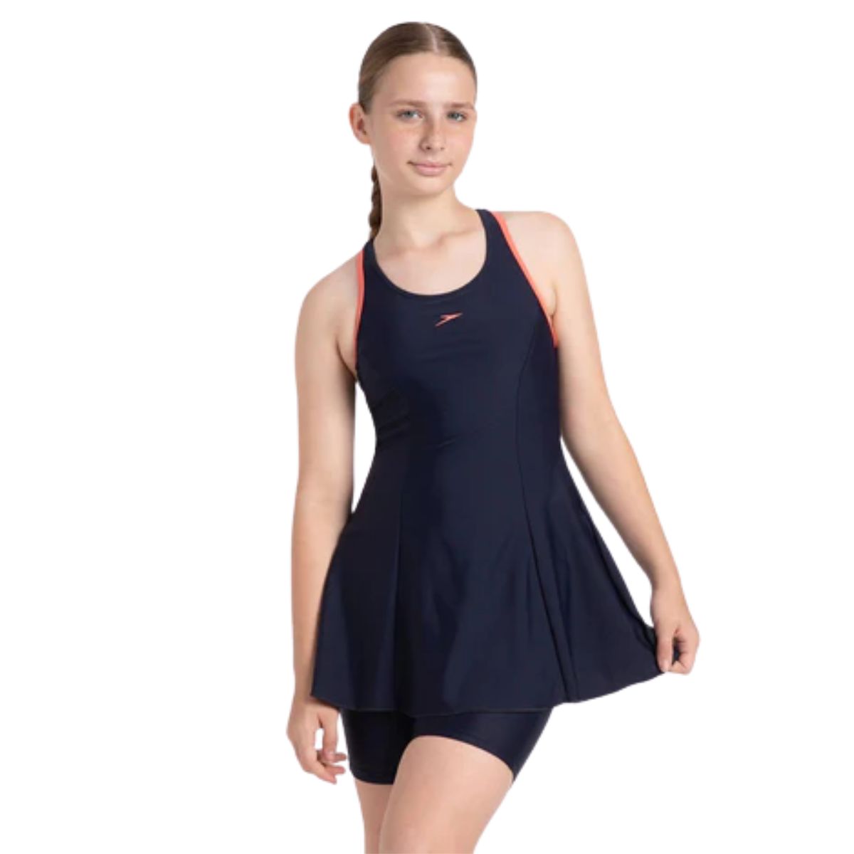 Speedo JF Racerback Swimdress with Boyleg