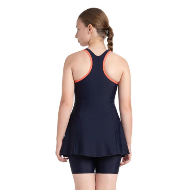 Load image into Gallery viewer, Speedo JF Racerback Swimdress with Boyleg
