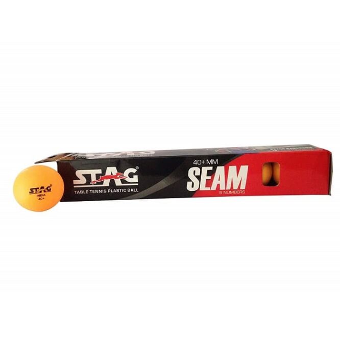 Load image into Gallery viewer, Stag Seam Plastic Table Tennis Ball
