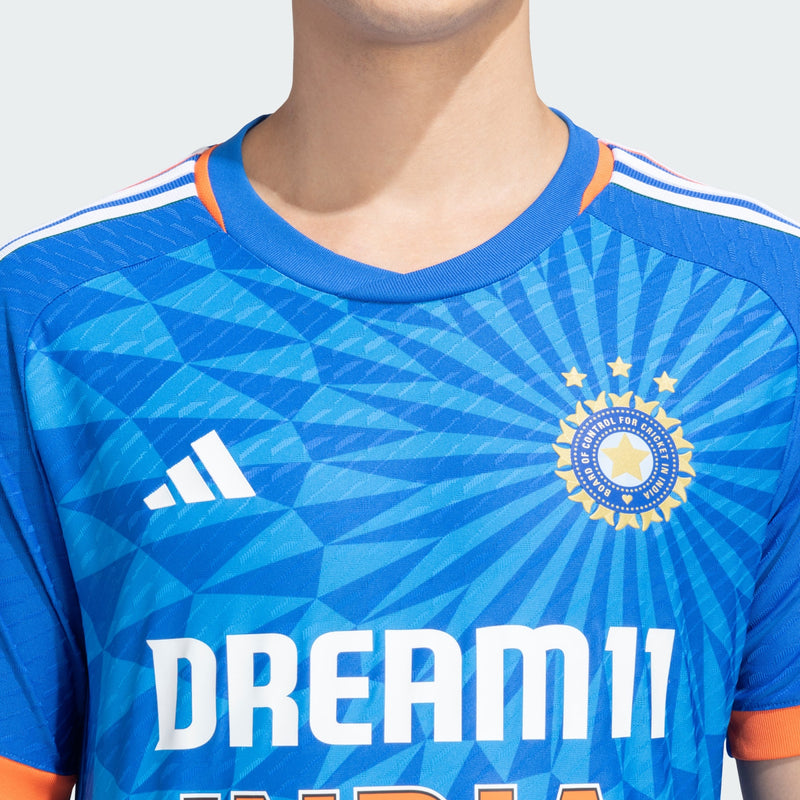 Load image into Gallery viewer, Adidas Team India Cricket T20I Jersey  (Dream 11) Cricket Apparel
