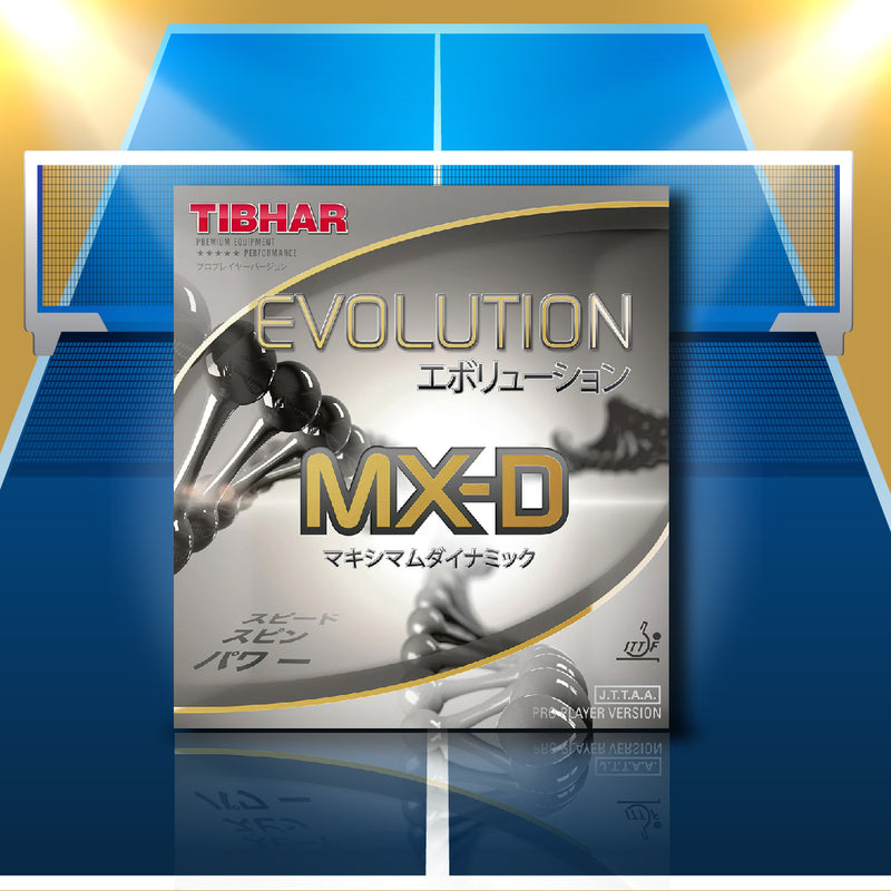 Load image into Gallery viewer, Tibhar Evolution MX-D Table Tennis Rubber
