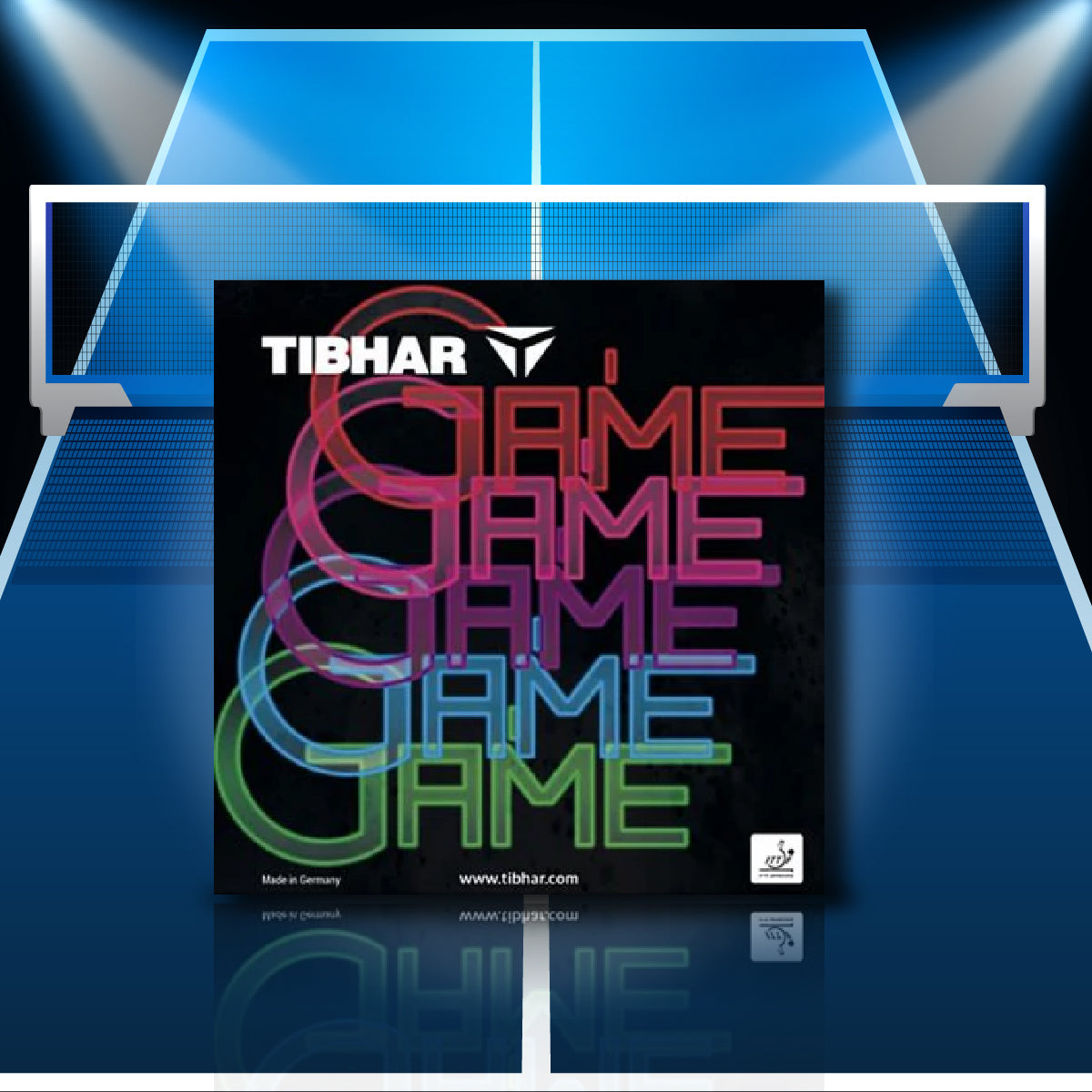 Tibhar Game 2.0 Table Tennis Rubber