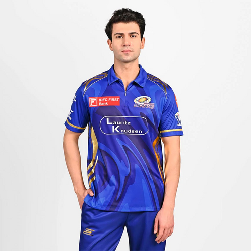 Skechers Mumbai Indians Replica Jersey Cricket Apparel