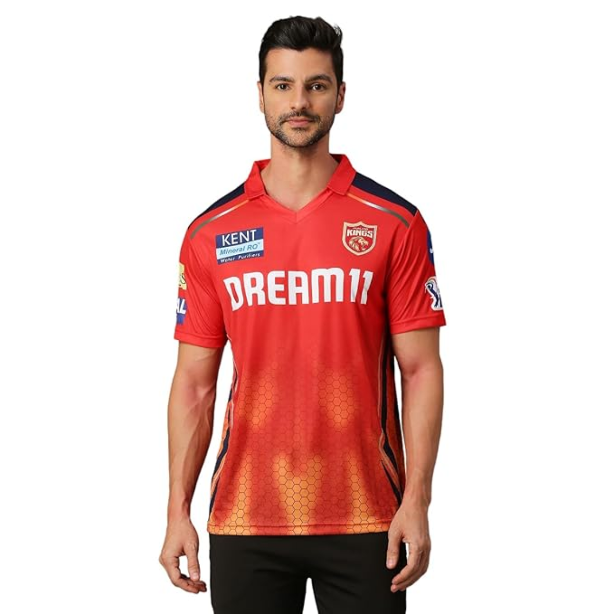Playr PBKS Fan Jersey Plain Cricket Apparel