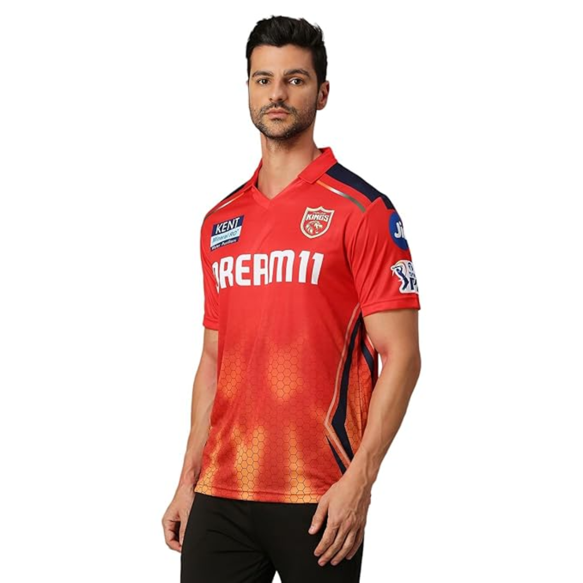 Playr PBKS Fan Jersey Plain Cricket Apparel