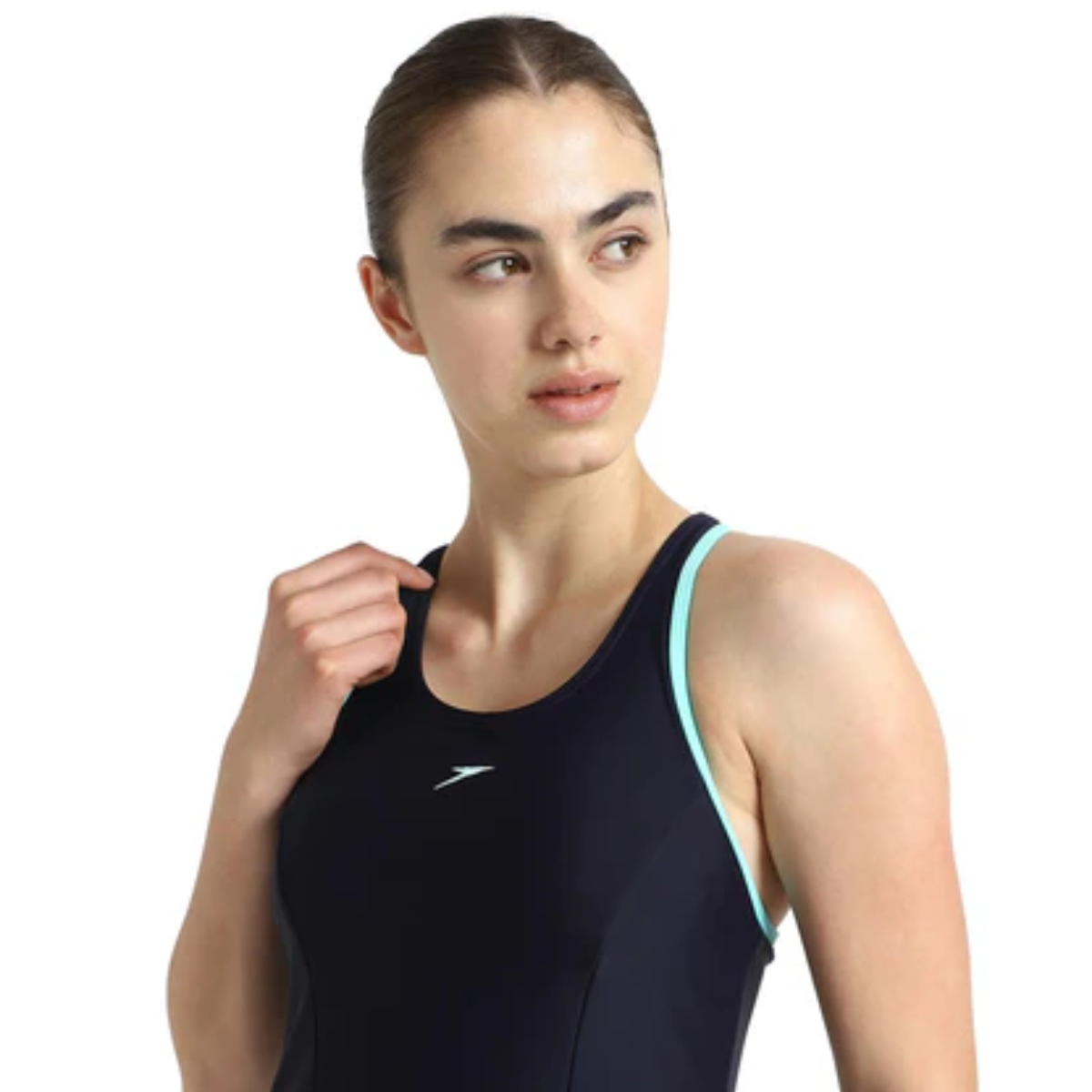 Speedo AF Racerback Swimdress With Boyleg Swimming Costume Female