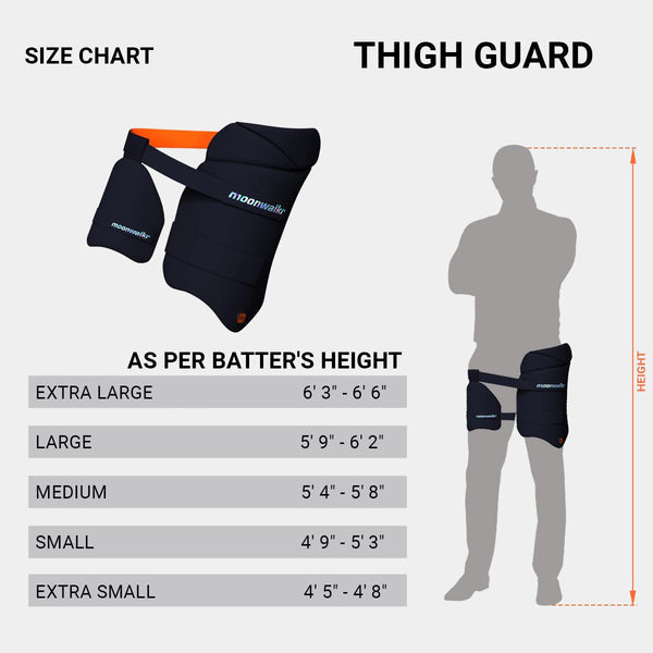 Moonwalkr Cricket Thigh Guard 2.0