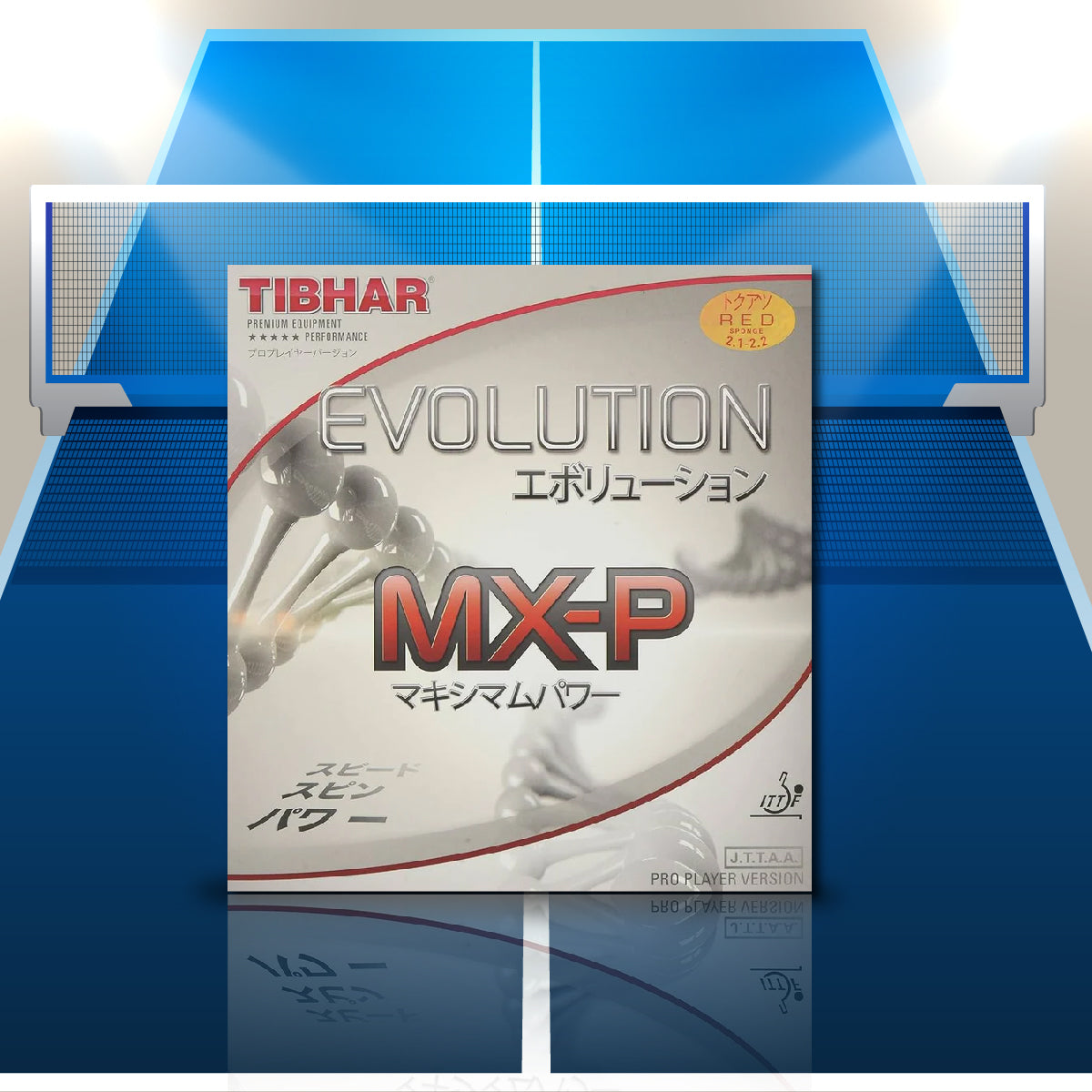 Tibhar Evolution MX-P Table Tennis Rubber