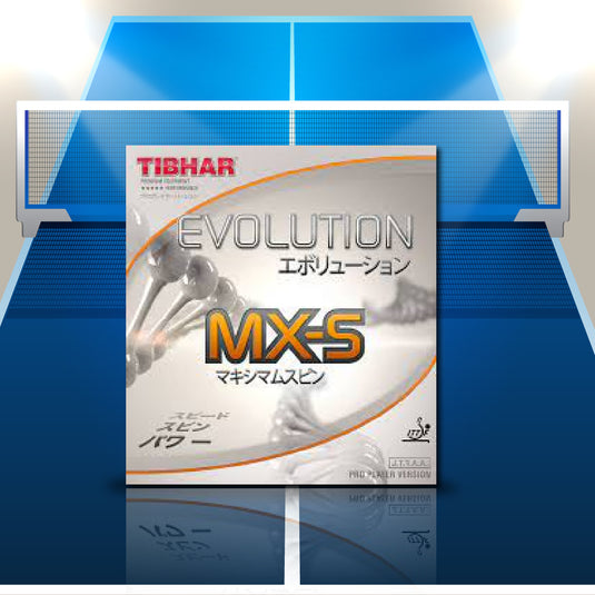 Evolution MX-S Table Tennis Rubber (Paddle Cover)