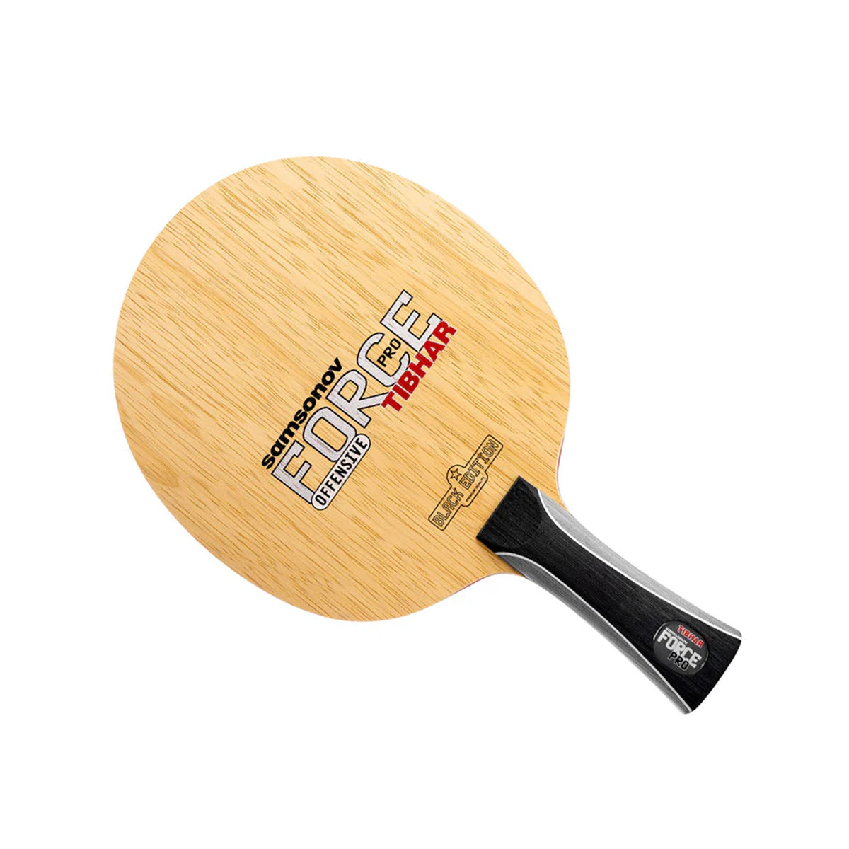Tibhar Force Pro Black Edition Concave Table Tennis Ply Front Image