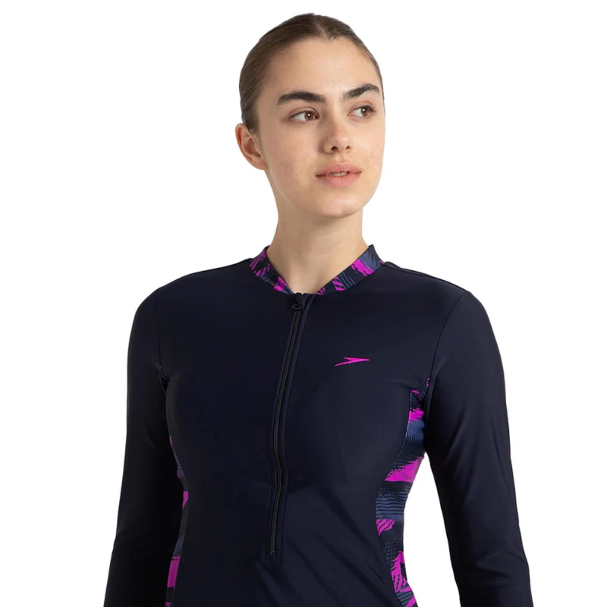 Speedo AF Printed 2 Piece Full Body Suit (Female)