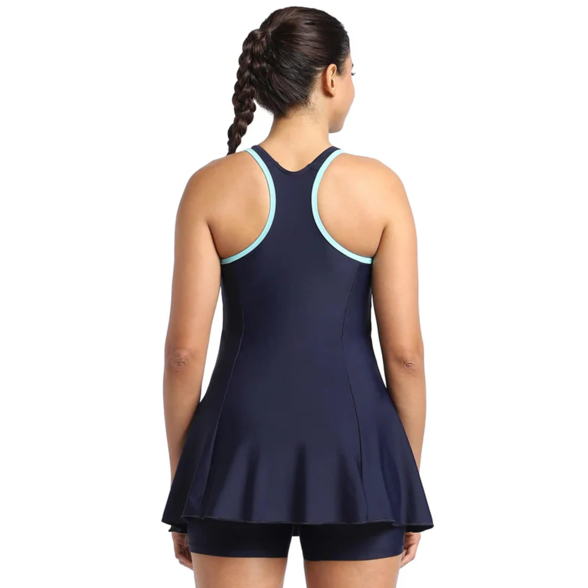 Speedo Am Rcbk Swimdress W/B Leg Swimming Costume(Female)