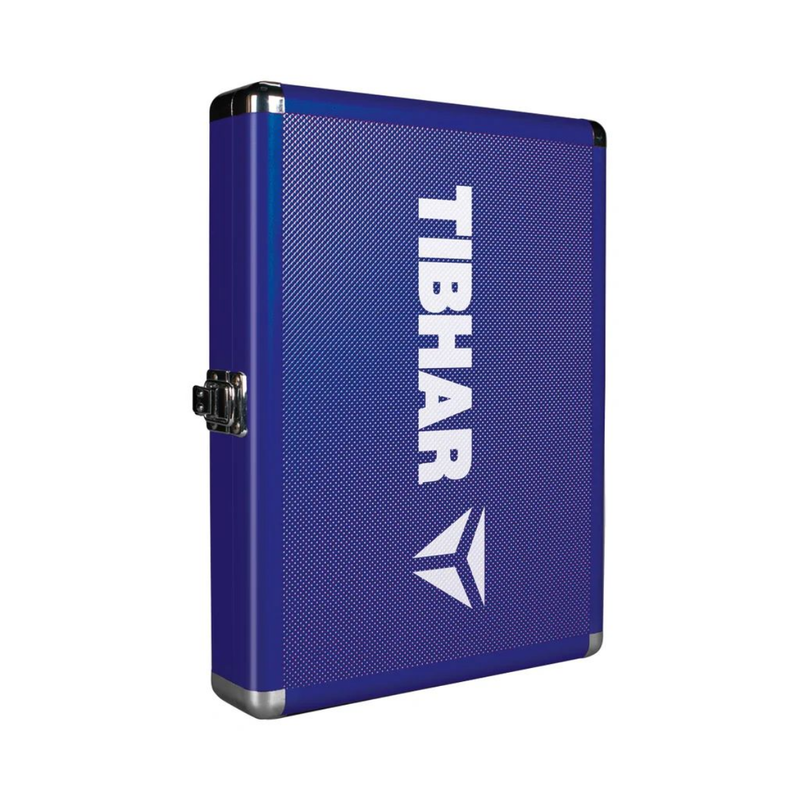 Load image into Gallery viewer, Tibhar Aluminium Cube Point Table Tennis Bat Case
