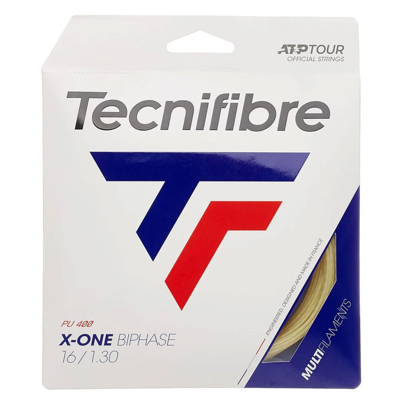 Load image into Gallery viewer, Tecnifibre X-one Biphase Squash String Orange (1.18/200mm)
