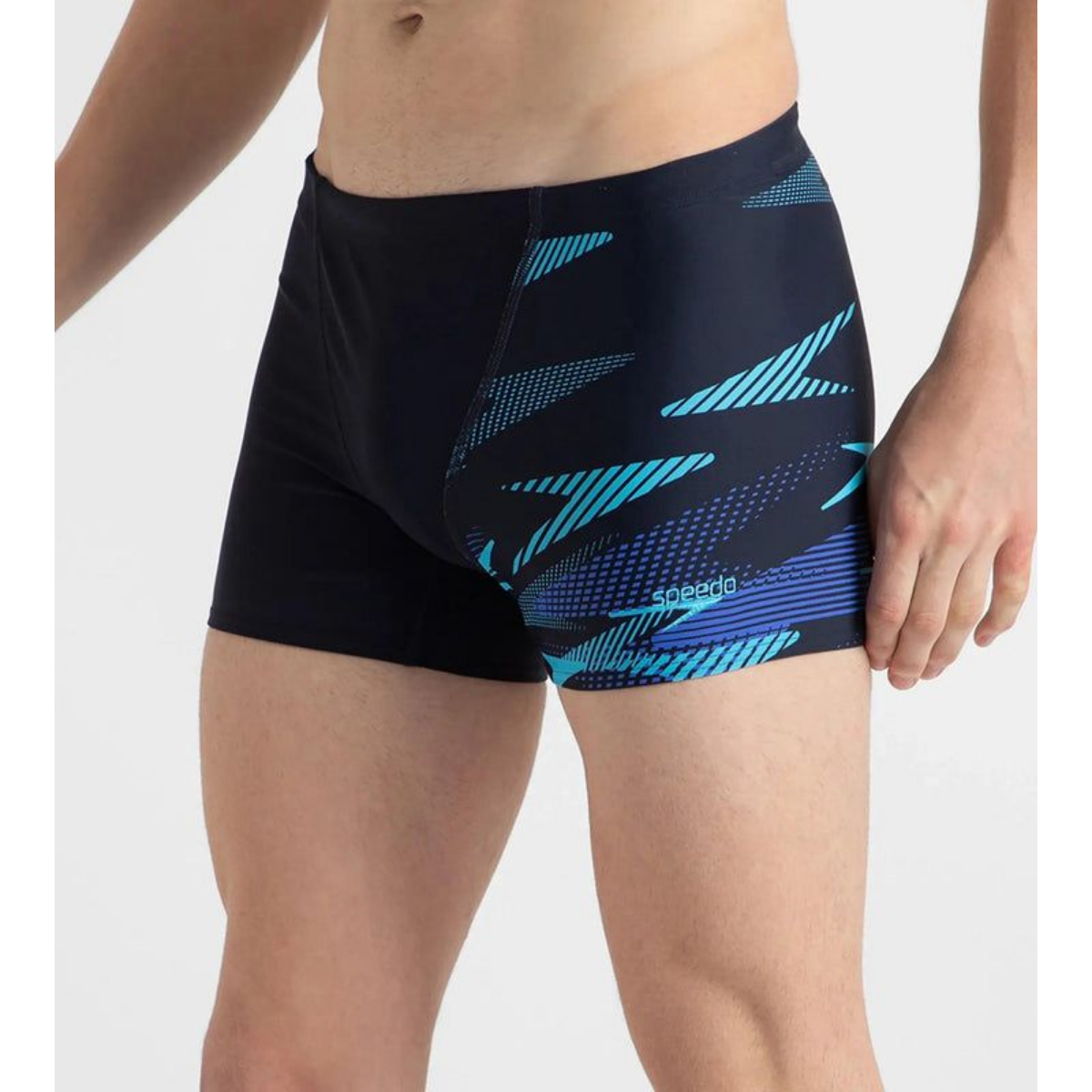 Speedo Am Hyperboom V Cut Aquashort Swimming Costume (Male)