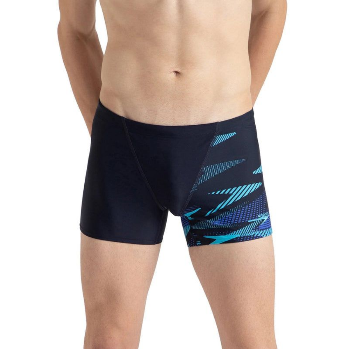Speedo Am Hyperboom V Cut Aquashort Swimming Costume (Male)