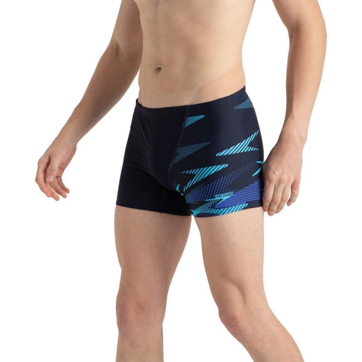 Speedo Am Hyperboom V Cut Aquashort Swimming Costume (Male)