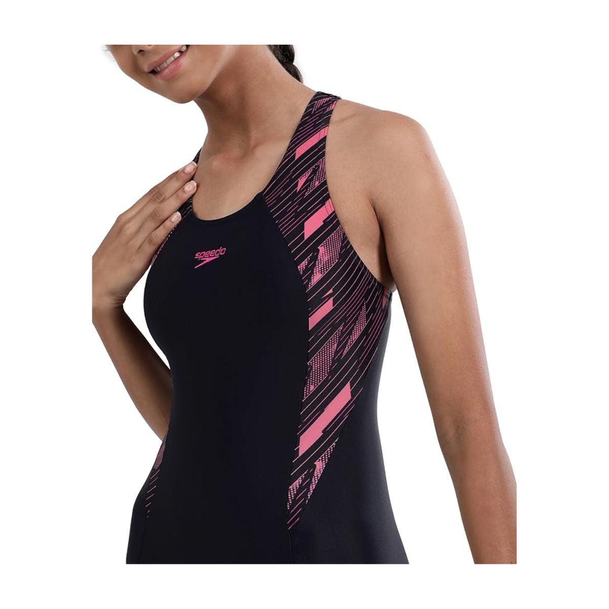 Speedo JF Hyperboom Spl Rcbk I Pct Swimming Costume (Female)