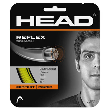 Head Reflex 16L Squash String (single racket can be strung)