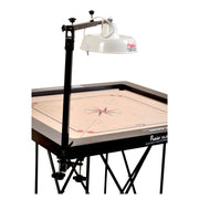 Precise Tournament Carrom Stand With Lamp Shade