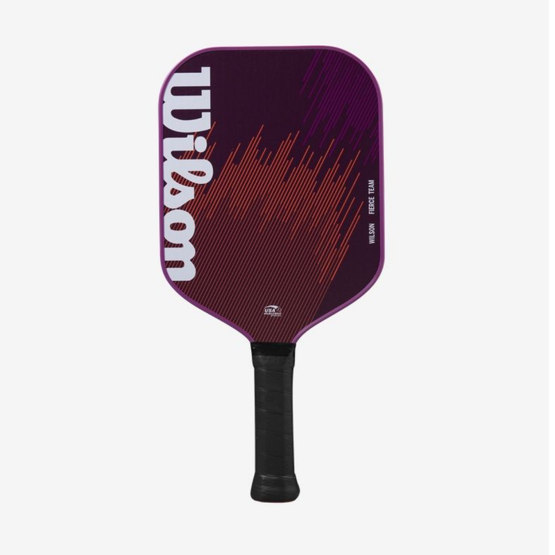 Load image into Gallery viewer, Wilson Fierce Team Purple 13 MM Pickleball Paddle
