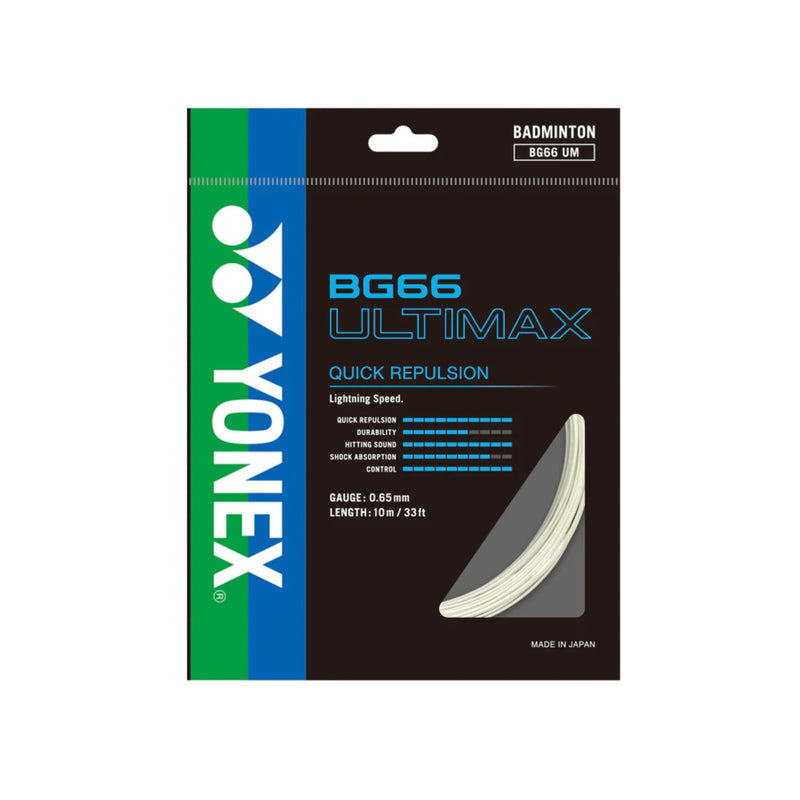 Load image into Gallery viewer, Yonex Bg 66 Ultimax 0.65mm Badminton String
