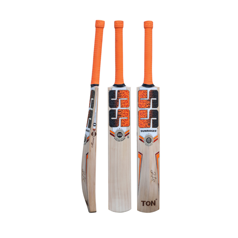 Load image into Gallery viewer, SS Ravindra Jadeja English Willow Cricket Bat In Three Phase
