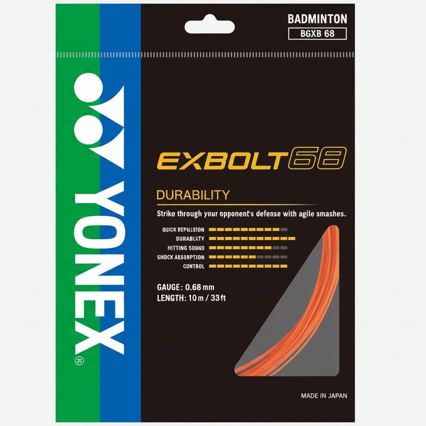 Yonex BG Exbolt 68 Badminton String