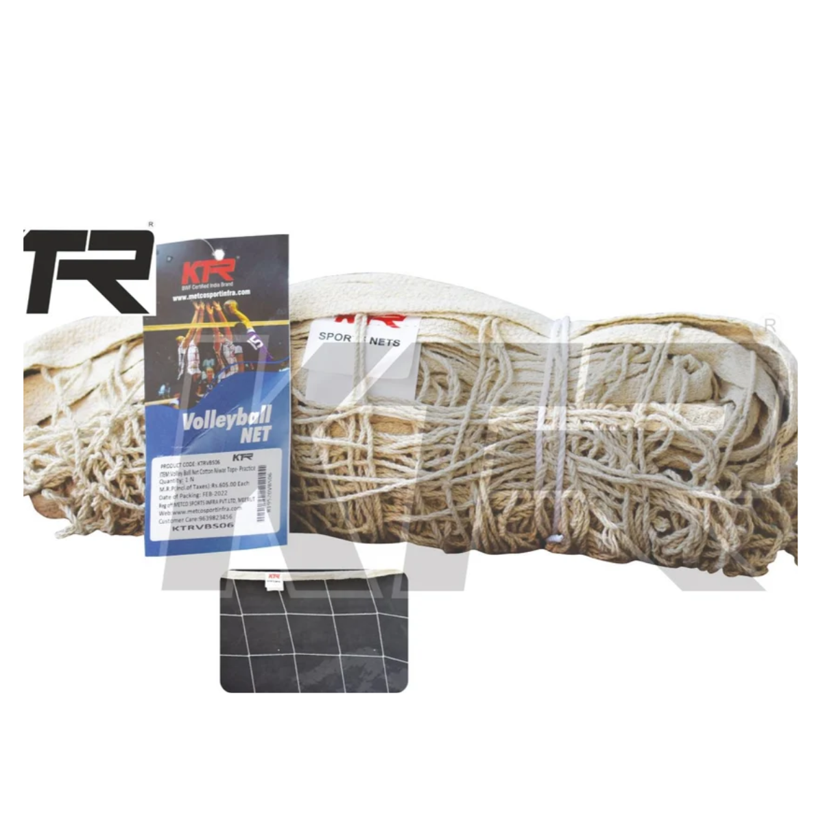KTR Practice Volleyball Net (Net Cotton)
