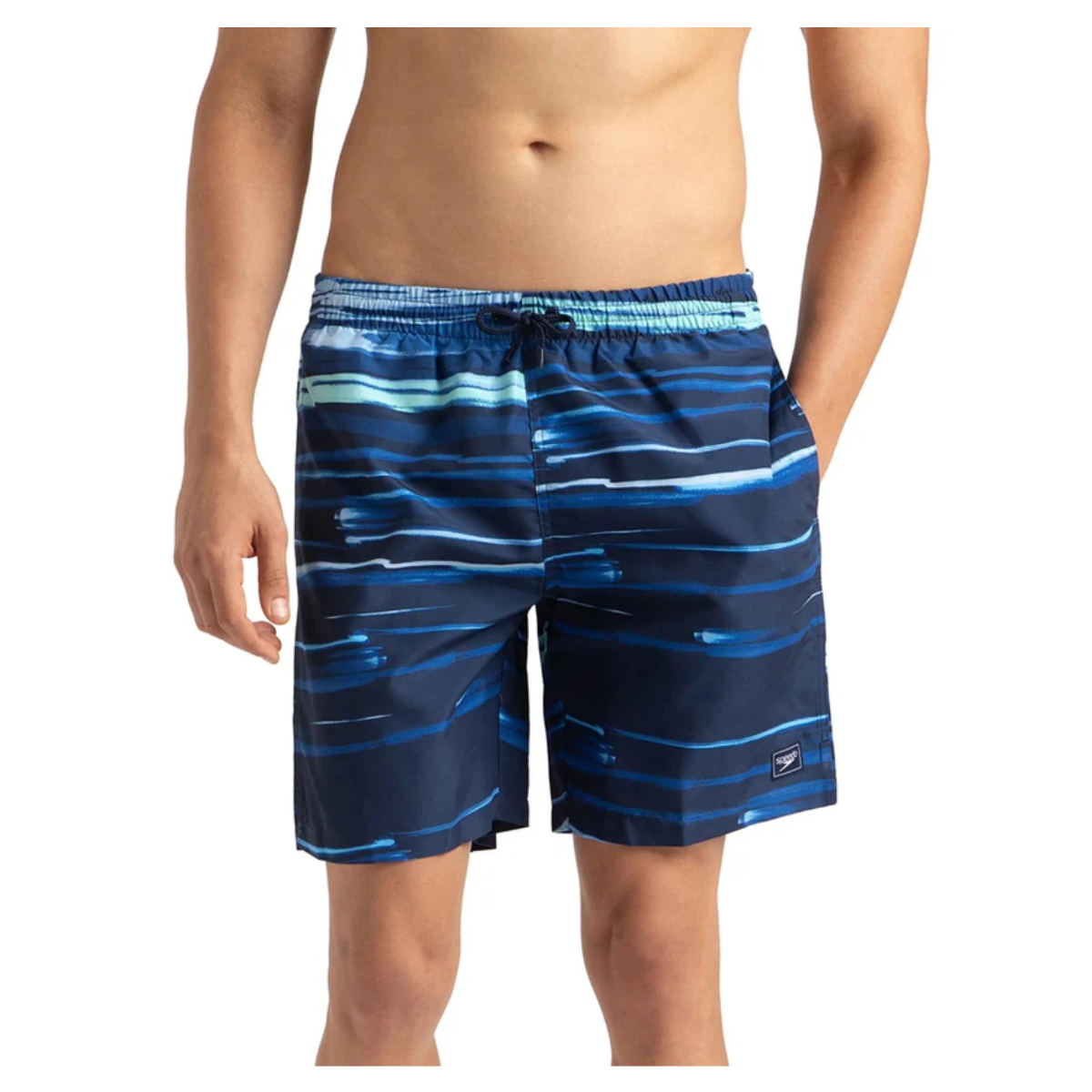 Speedo Am Digital Printed 18"Water Short Swimming Costume (Male)