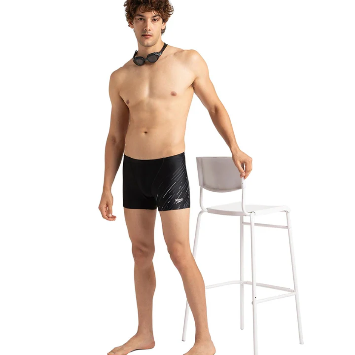 Speedo Am Hyperboom V Cut Aquashort Swimming Costume (Male)