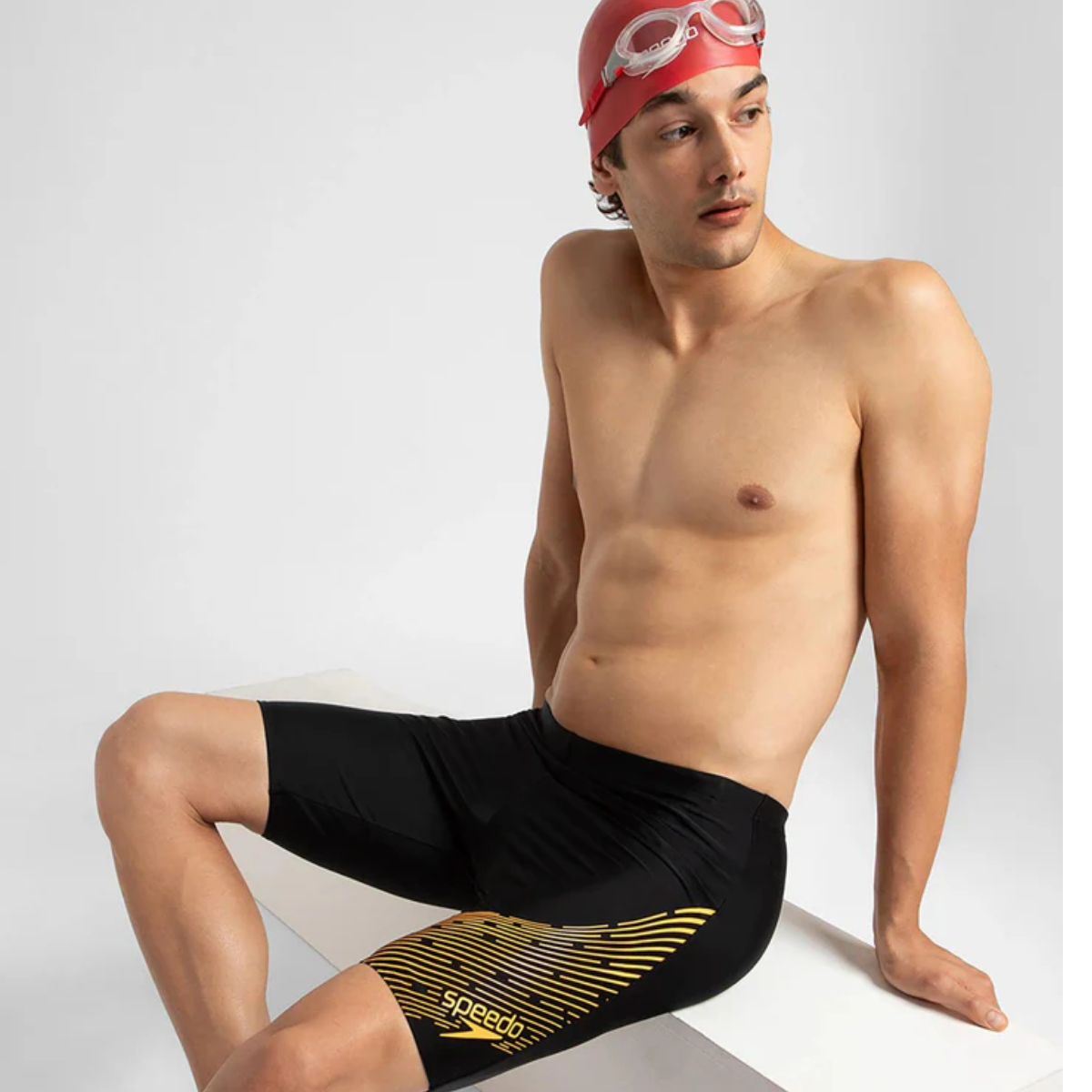 Speedo Medley Logo Jammer Swimming Costume (Male)