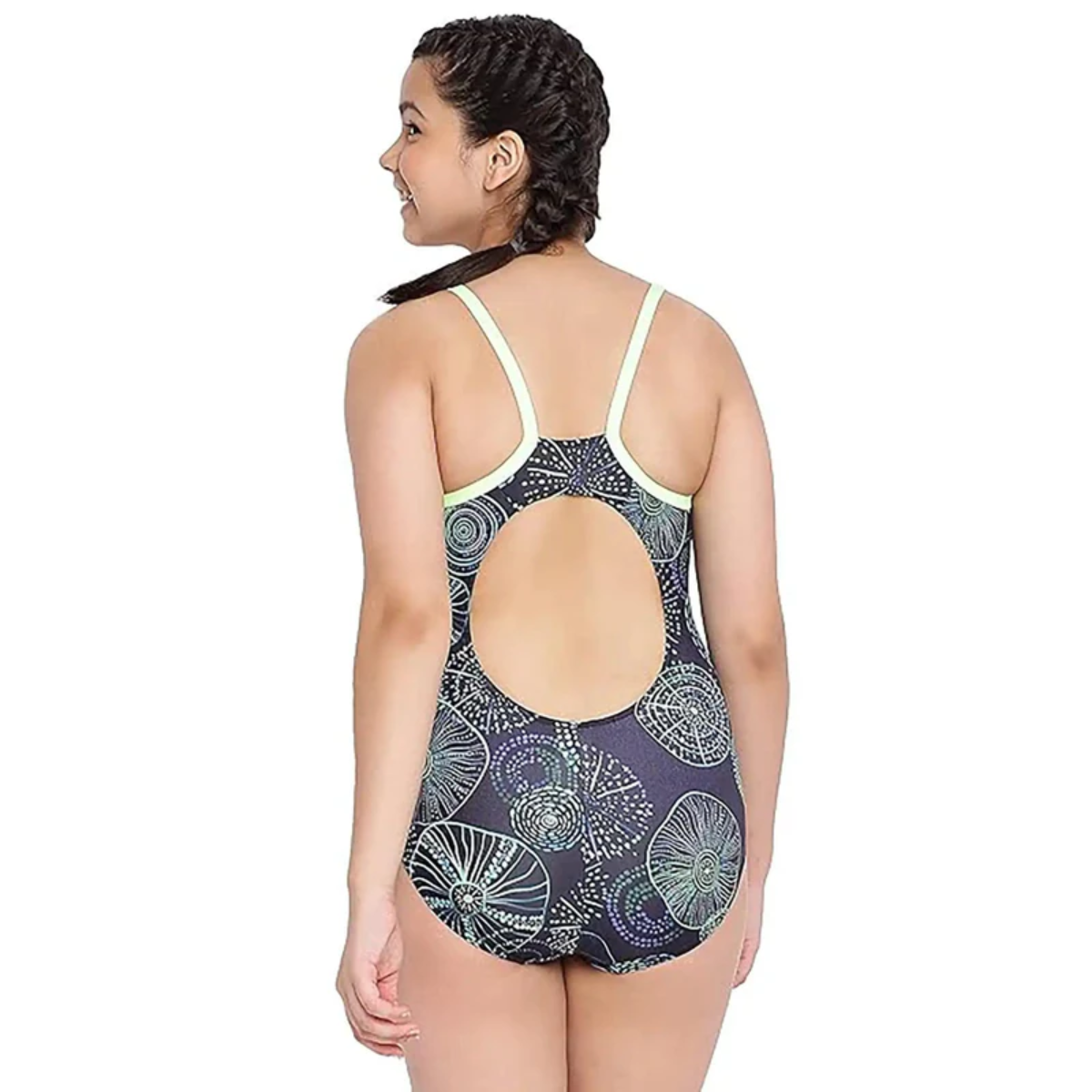 Speedo JF Digital Msbk Swimming Costume (Female)