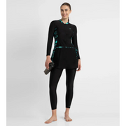 Speedo AF Printed 2 Piece Full Body Suit (Female)