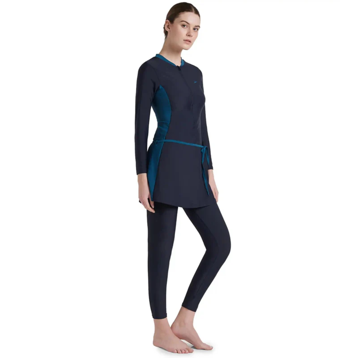 Speedo Af 2Pc Full Body Suit Swimming Costume (Female)