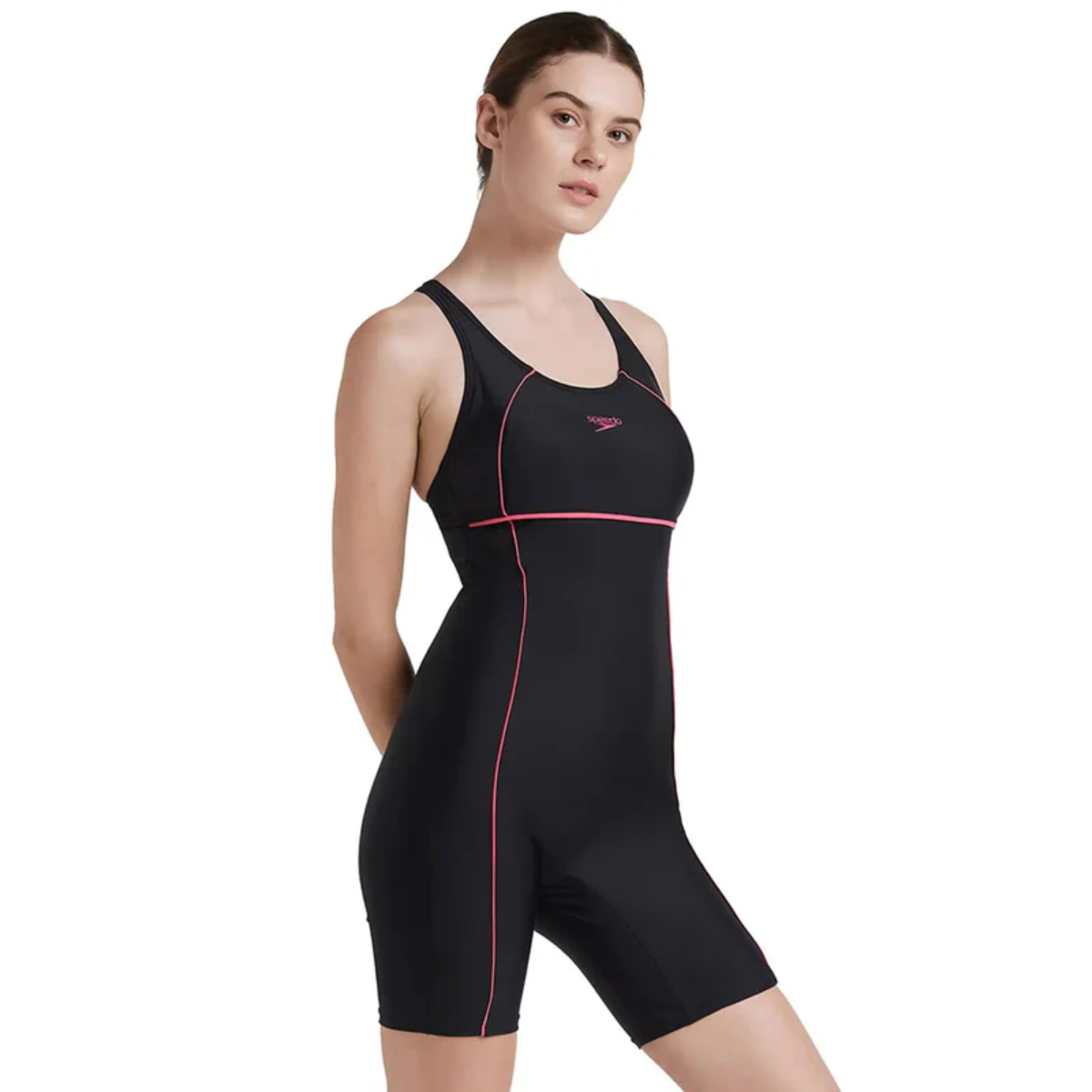 Speedo Af Classic Legsuit Swimming Costume (Female)