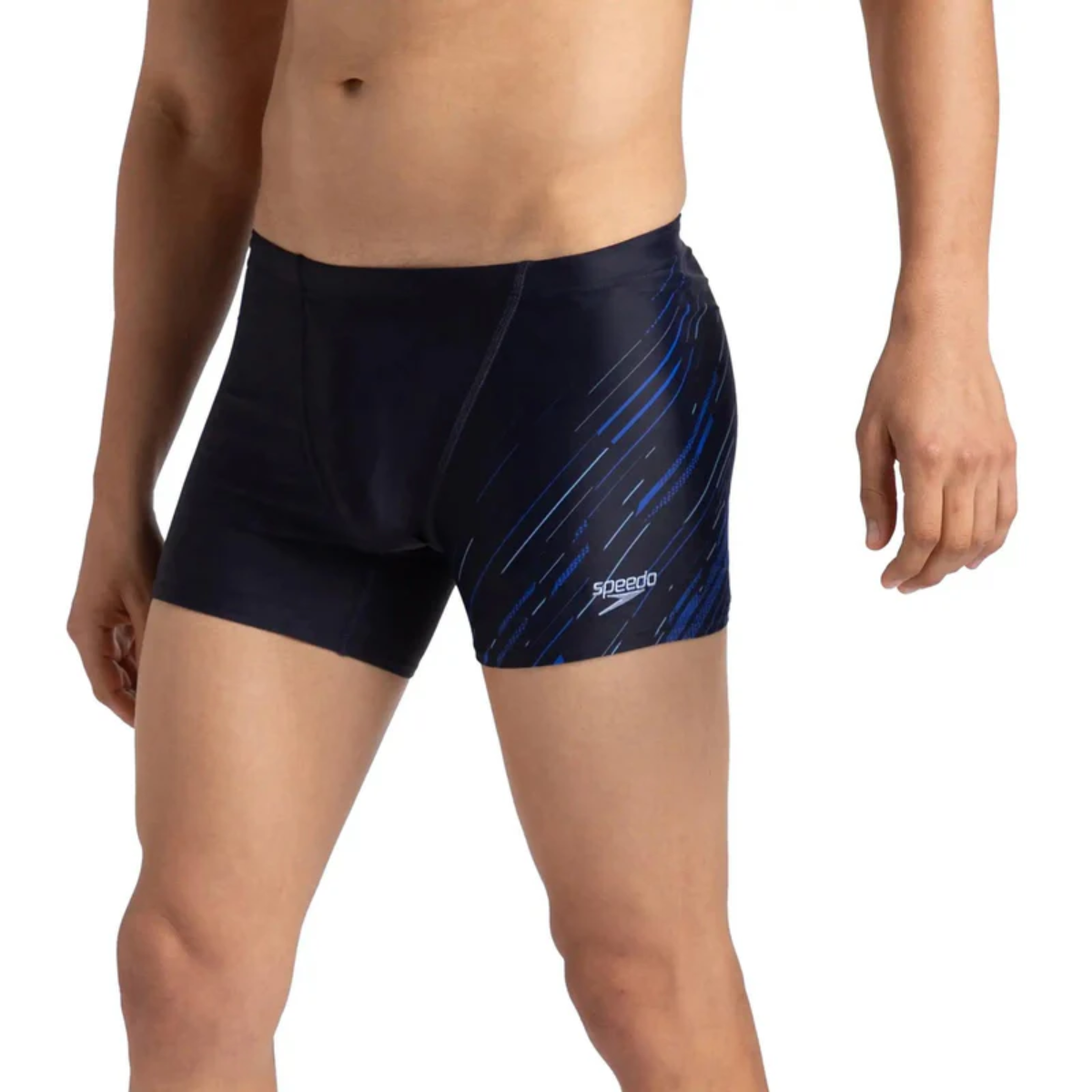 Speedo AM Hyp Boom V Cut Aquashort Swimming Costume(Boys)