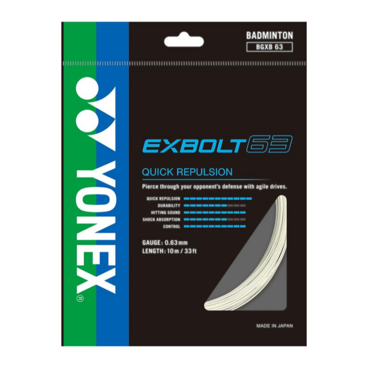 Yonex Exbolt 63 Badminton String