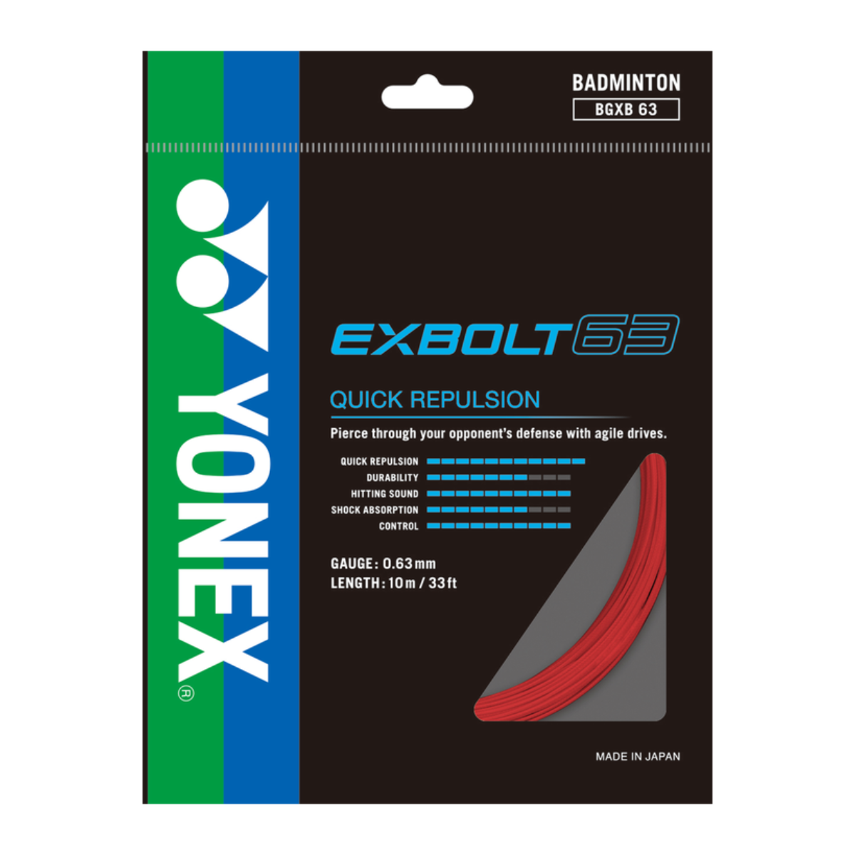 Yonex Exbolt 63 Badminton String