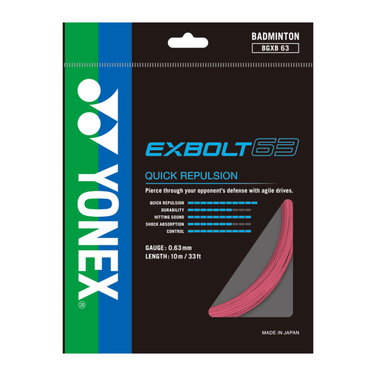 Yonex Exbolt 63 Badminton String